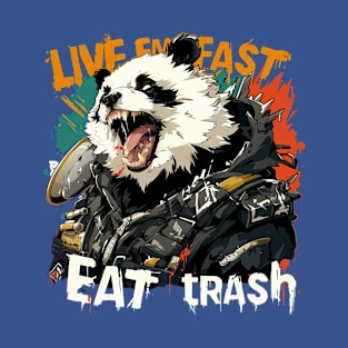 live fast eat trash T-Shirt