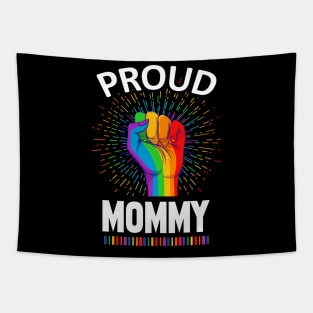 Proud Mommy Gay Lgbt Tapestry