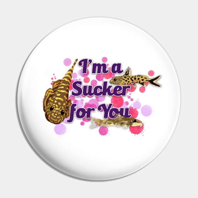 Sucker for You Pin by Moopichino