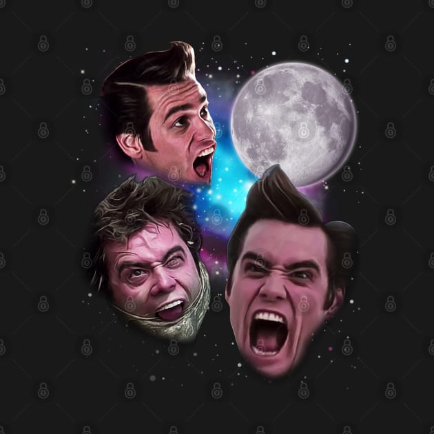 Ace Ventura Howl at the Moon by darklordpug