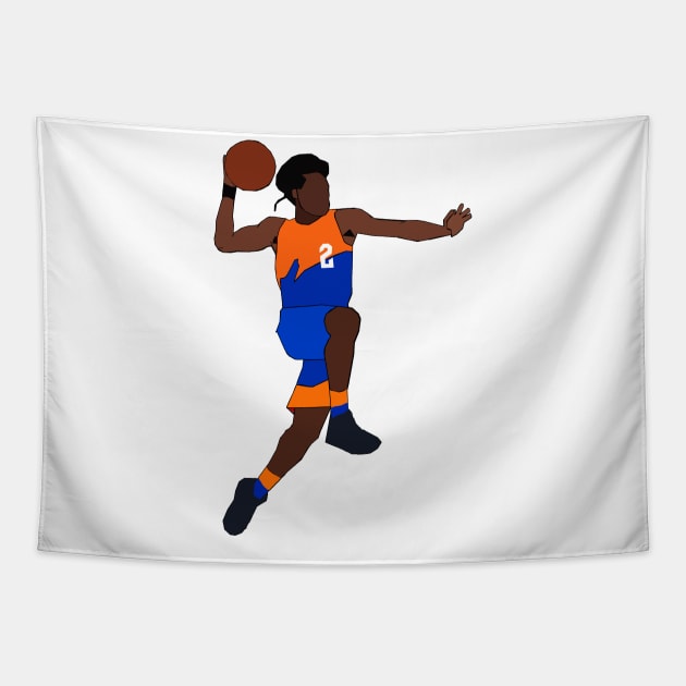 Colin Sexton - Cleveland Cavaliers Tapestry by xavierjfong