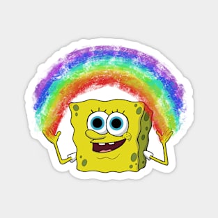 Spongebob rainbow Magnet