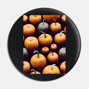 Halloween Pumpkins Pattern, model 3 Pin