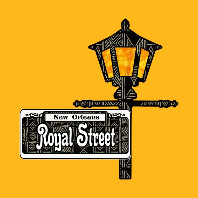 Royal Street Lamp Post by artbyomega