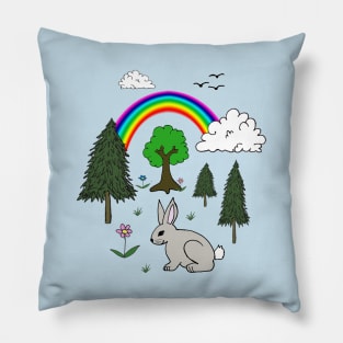 Nature Scene Pillow