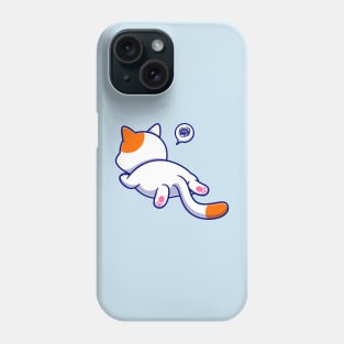 Cute Cat Get Mad Cartoon Phone Case