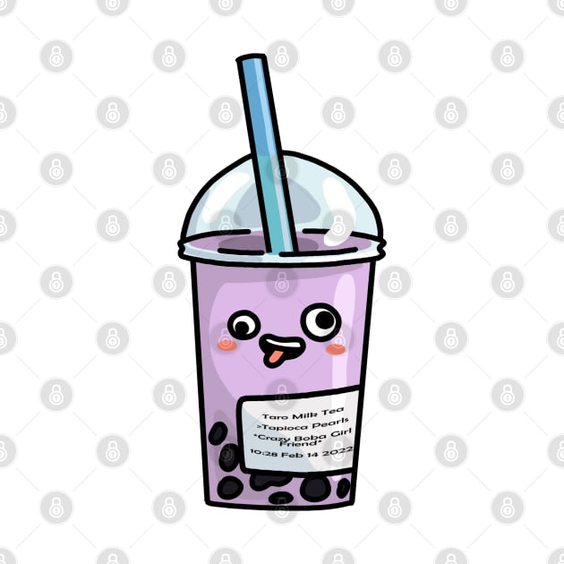 Crazy Boba Girl Friend by Art by Lex