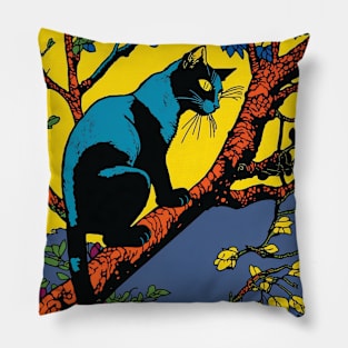 Cat in a Tree Pillow