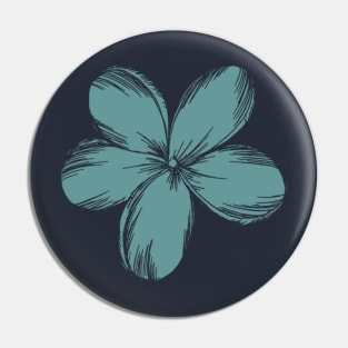 Plumeria from Hawaii Pin