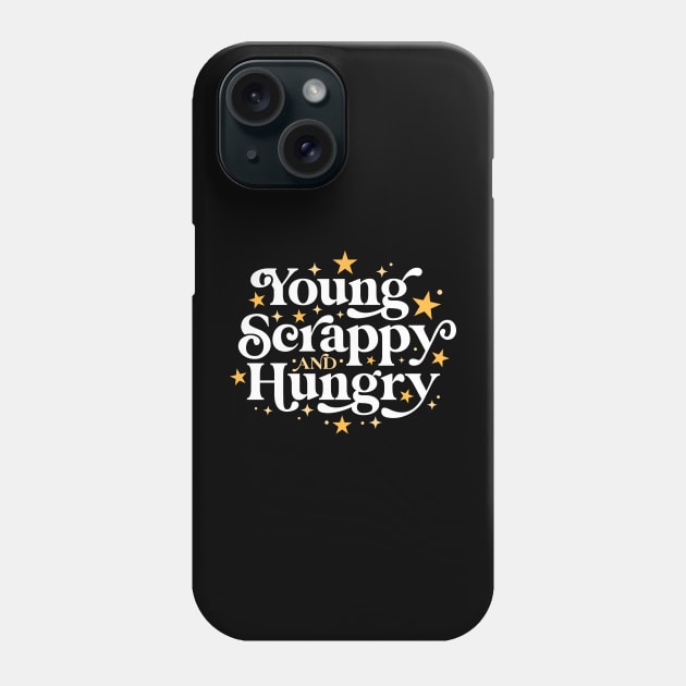 Young Scrappy and Hungry Phone Case by dreambeast.co