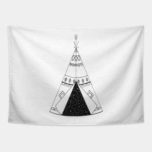 Teepee Galaxy Tapestry