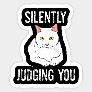 Funny Cat Stickers Teepublic funny cat stickers teepublic