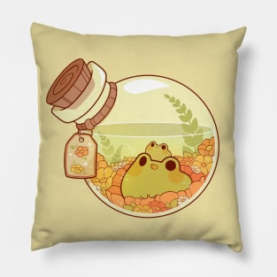 Froggy spring potion Pillow