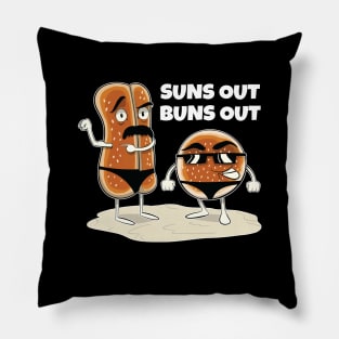 Suns Out Buns Out Pillow