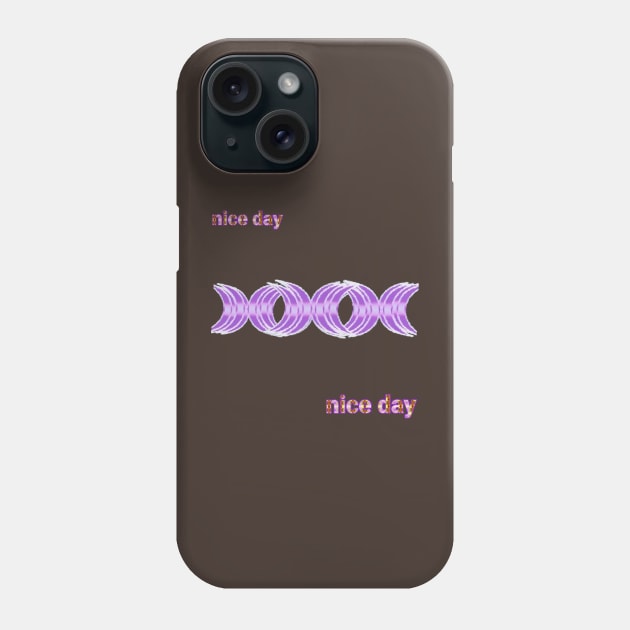 nice day art design. Phone Case by Dilhani