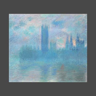 Houses of Parliament, London by Claude Monet T-Shirt