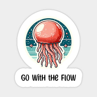 Cannonball Jellyfish Go With the Flow Magnet