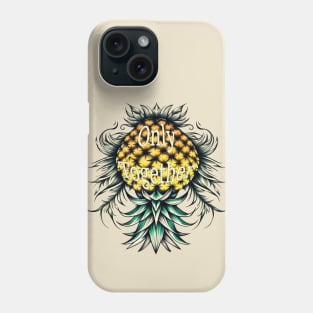 Only Together Upside down Pineapple Phone Case