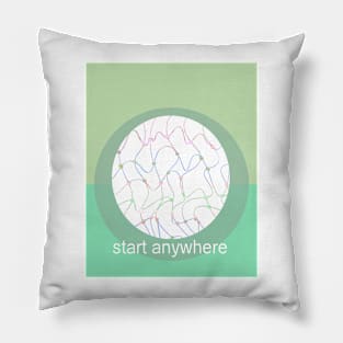 Start Anywhere Pillow