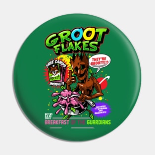 Groot Flakes Pin