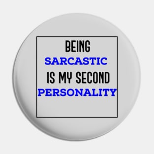 Being Sarcastic Pin