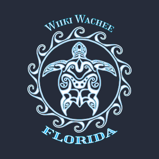 Wiiki Wachee Tribal Sea Turtle Summer T-Shirt