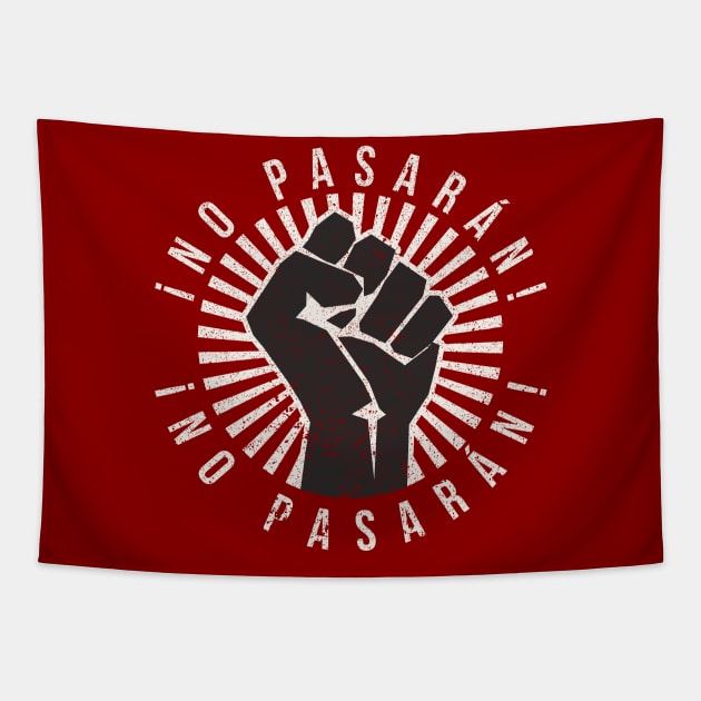 ¡No Pasarán! (vintage/distressed) Tapestry by n23tees