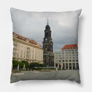 Dresden Germany sightseeing trip photography from city scape Europe trip Pillow
