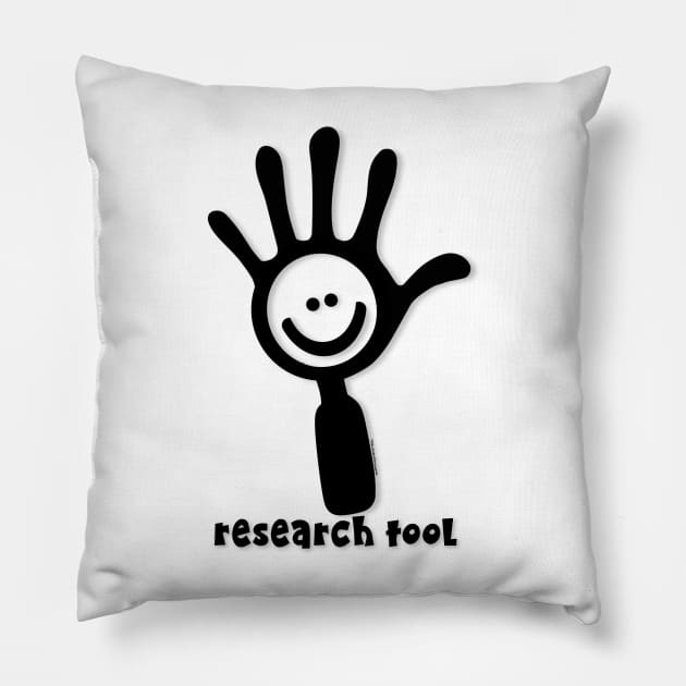 Research Tool Pillow by SherringenergyTeez