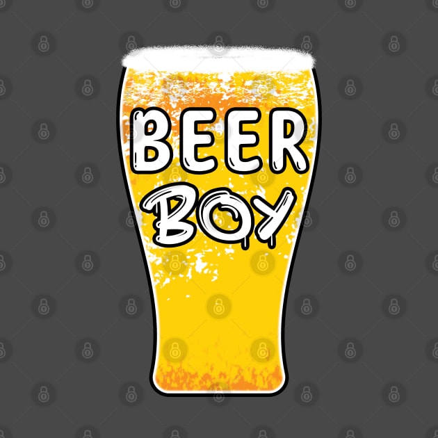 Beer Boy Glass by 1Nine7Nine