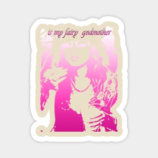 Pink Stevie Nicks Magnet