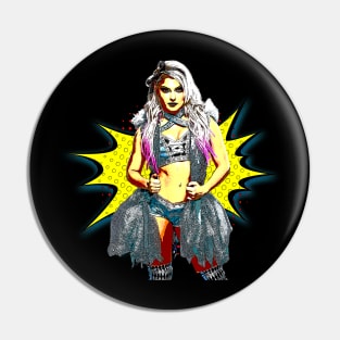 Alexa Twisted Bliss // Retro Comics Style Pin