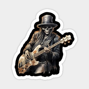 Rock and roll guitar Magnet