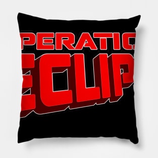 Operation Eclipse Title Logo Pillow