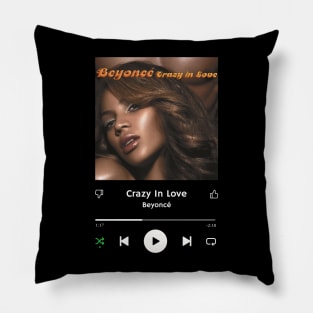 Stereo Music Player - Crazy In Love Pillow