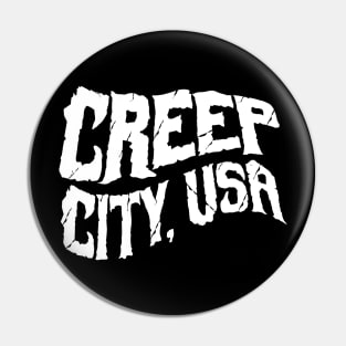 Creep City, USA Pin