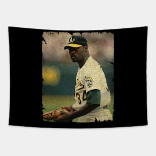 Dave Stewart in Oakland Athletics, 1989 Tapestry