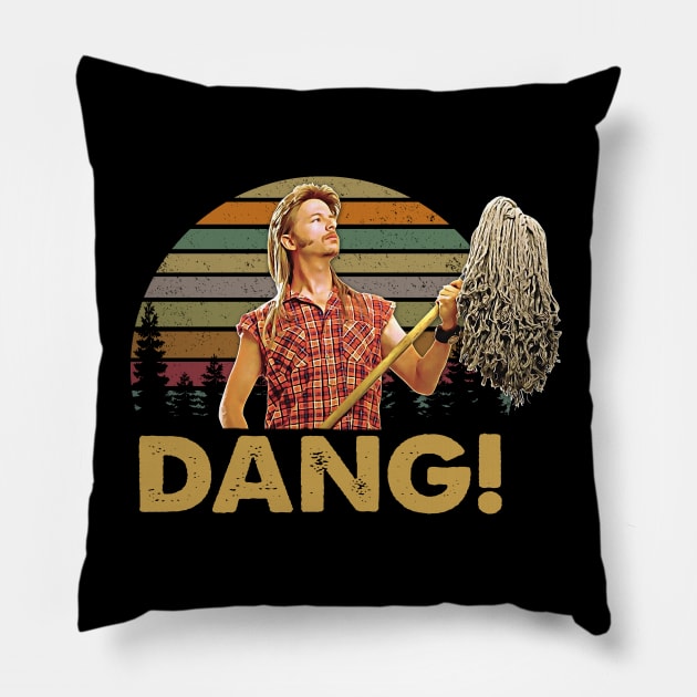 Vintage Joedirt Dang Movies Film Gift For Fans Pillow by Lovely Tree