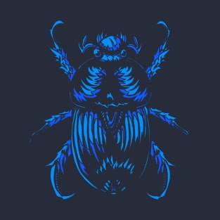 Blue Beetle stylized logo T-Shirt