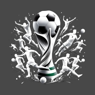 Dynamic Soccer Art T-Shirt