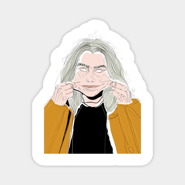 Phoebe Bridgers Magnet by annijyn