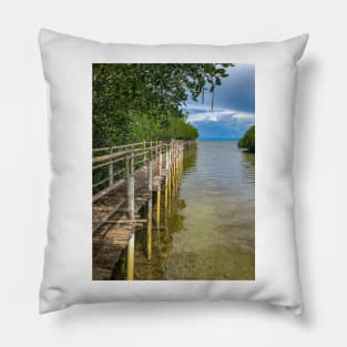 travel photography Philippines Pillow