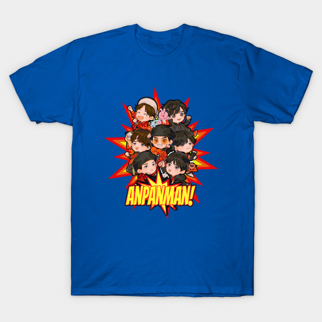 Bts Anpanman Anpanman T Shirt Teepublic - bts roblox id anpanman