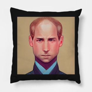 Prince William | Comics Style Pillow