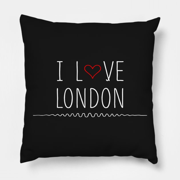 London Love Pillow by designspeak