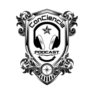 ConCiencia Podcast Big Shield T-Shirt