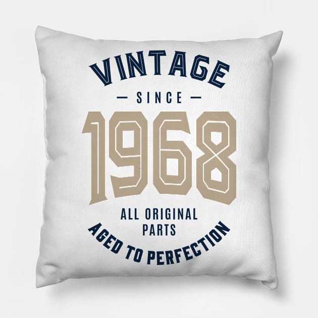 Since 1968 Pillow by C_ceconello