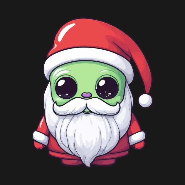 Alien Santa by Rishirt