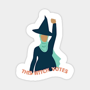 This Witch Votes! Magnet