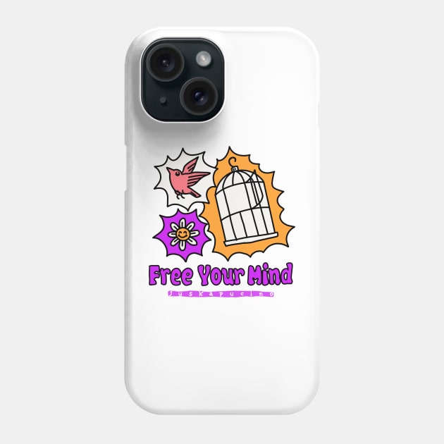 Free Your Mind Phone Case by juskapucino